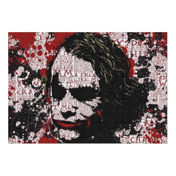 Joker Jigsaw Puzzle 300-1000 Pieces Birthday Gift for Adult Movie Fans Home Decor