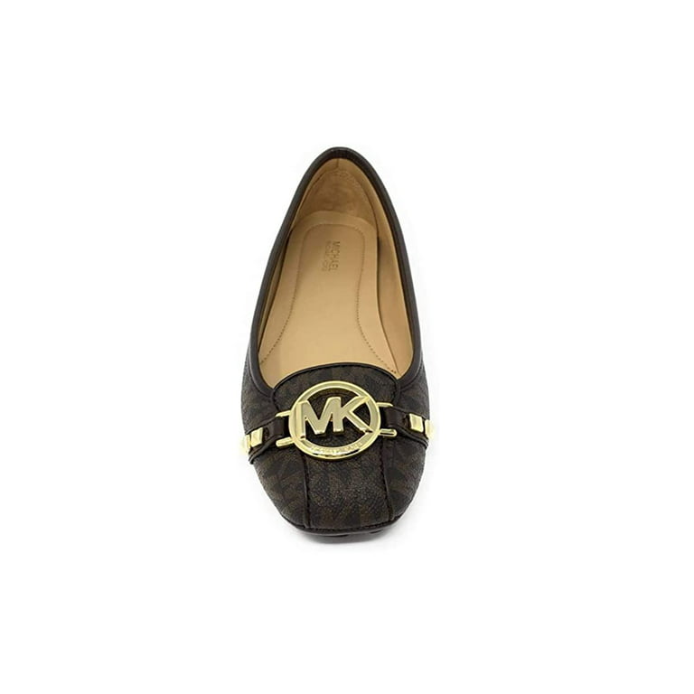 Brand New In box Michael Kors Fulton Moc , MK Logo Flat Shoes