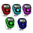 thumbnail image 3 of ziyahi Random Color Finger Counter Electronic Handheld with Sensitive Buttons Clicker Finger Ring Golf Digit Stitch Marker Save Power Type 1, 3 of 4