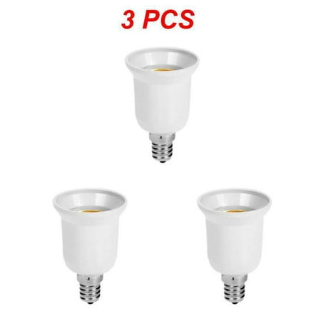 

XUQIANG 1/3PCS To E27 Lamp Bulb Socket Base Holder Converter 110v 220V Light Adapter Conversion Fireproof Home Room Lighting