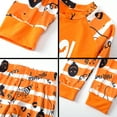 thumbnail image 6 of DAKIMOE Halloween Pajamas Family Matching Glow In The Dark Halloween Print Long Sleeve PJs Set Outfits 2 Pieces Cotton Loungewear Sleepwear for Adult Men Women Kids Toddler, BOO!, 10-11Y, 6 of 6