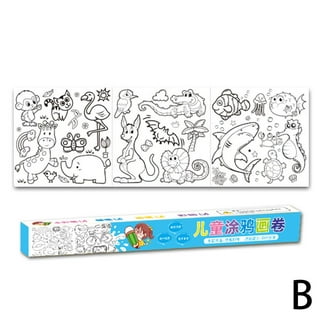 Rolly Art Coloring Paper, Rolly Art Coloring Roll, Childrens Drawing Roll  Paper, Rolly Art Oversized Coloring Roll, DIY Painting Drawing Color  Filling