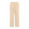thumbnail image 6 of GHSOHS Mens Casual Cargo Sweatpants Fleece Lined Joggers Pants High Waisted Drawstring Relaxed Fit Cargo Sweat Pants Sports Trousers, 6 of 6