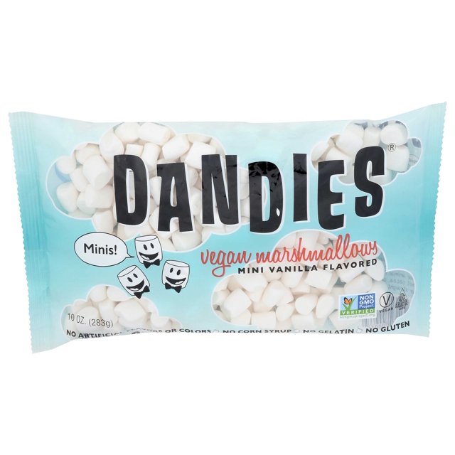 (12 Pack)Dandies Vanilla Mini Marshmallow, 10 ounce.