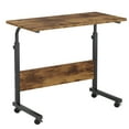 thumbnail image 3 of SogesPower Standing Computer Desk with Wheels, Movable Side Desk, Sitting Desk Height Adjustable, 3 of 5