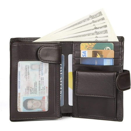 Grain Cowhide Leather Wallet Multi Card, Full Grain Cowhide Leather Wallet