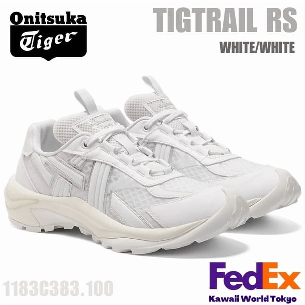 Onitsuka & Tiger TIGTRAIL RS WHITE/WHITE 1183C383 100 Unisex New Japan F/S