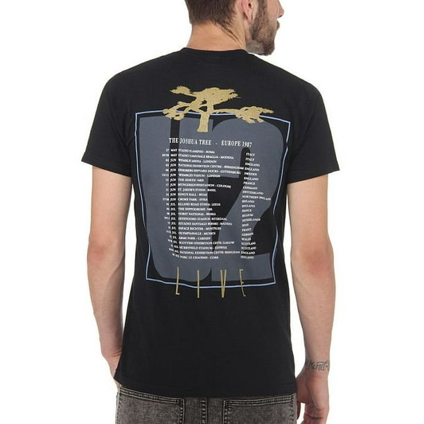 Live Nation - U2 Joshua Tree European Tour Classic T-Shirt - Walmart ...