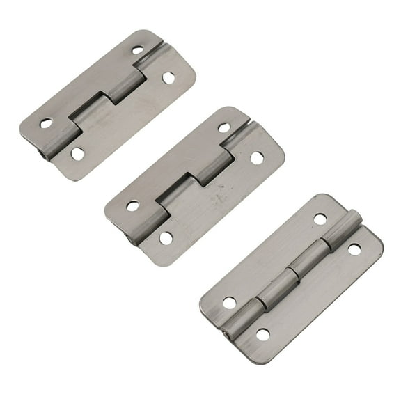 3PCS Igloo Cooler Hinges & Screws Stainless Steel Replacements Cooler Parts Stainless Rust-Resistan 25-165 Quarts Accessories