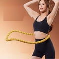 thumbnail image 3 of 3 Soft Weighted Hoop for Adults -Fold Gentle Burning and Waist Toning, Pinch-Proof Design,Soft Material Won't Irritate Skin， Perfect for Home/Travel/Postpartum, 3 of 3