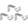 thumbnail image 1 of Adjustable Curtain Rod Wall Bracket 3pcs Rod Curtain Rod Brackets, 1 of 5