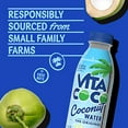 thumbnail image 4 of Vita Coco Pure All Natural Hydrating Electrolyte Coconut Water 16.9 Oz Slim Bottle (Pack Of 12), 4 of 10