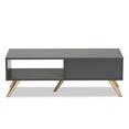 thumbnail image 6 of Baxton Studio Kelson Modern and Contemporary Dark Grey and Gold Finished Wood Coffee Table, 6 of 11