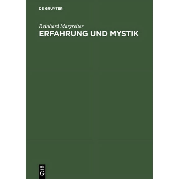 Erfahrung und Mystik, (Hardcover)