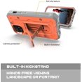 thumbnail image 4 of ArmadilloTek Vanguard Case Compatible with iPhone 12 Mini (5.4 inches) Military Grade Full-Body Rugged with Built-in Kickstand [Screenless Version] - Orange, 4 of 4