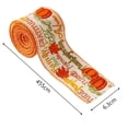 thumbnail image 2 of Fall Ribbon Wired , Thanksgiving Pumpkin Buffalo Plaid Ribbon with Wire for Wreaths Crafts Fall Decor, 2 of 5