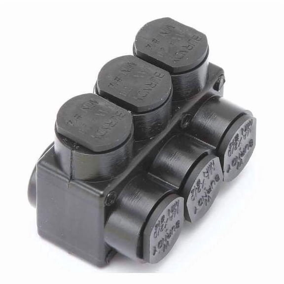 Burndy Insulated Multitap Connector,2.19 In. L 1PL2/03