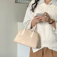 thumbnail image 4 of Slouchy Suede Shoulder Bag for Women Underarm Tote Work Purse Handbag Travel Fall Winter Everyday Carryall, 4 of 8
