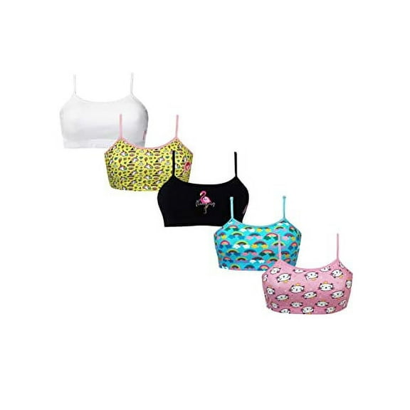 D'chica Training Bras With Adjustable Straps & SingleFront Layering For Teens 16-18 Years