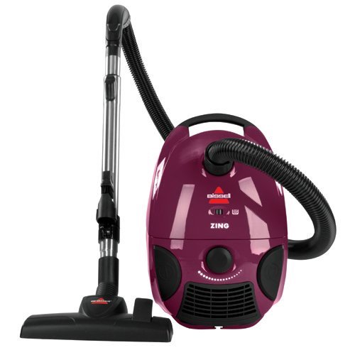 BISSELL Zing Bagged Canister Vacuum, Purple, 4122 Corded Walmart