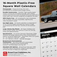 thumbnail image 6 of Chevy Super Sport OFFICIAL | 2026 12x24" (Hanging) Wall Calendar | Plastic-Free, 6 of 9