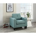 thumbnail image 5 of Passion Furniture Newbury Teal Removable Cushions Accent Chair, 5 of 5