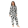thumbnail image 4 of joogoo Cow Print Unisex Adults Onesies Pajamas Jumpsuits L, 4 of 7