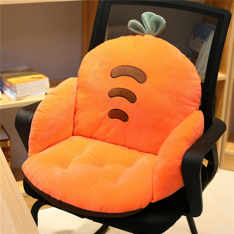 naioewe Cushion Chair Comfy Chair Plush Seat Cushions Shape Lovely Pillow  for Gamer Chair, Kids Cozy Floor Cute Seat , Yellow 
