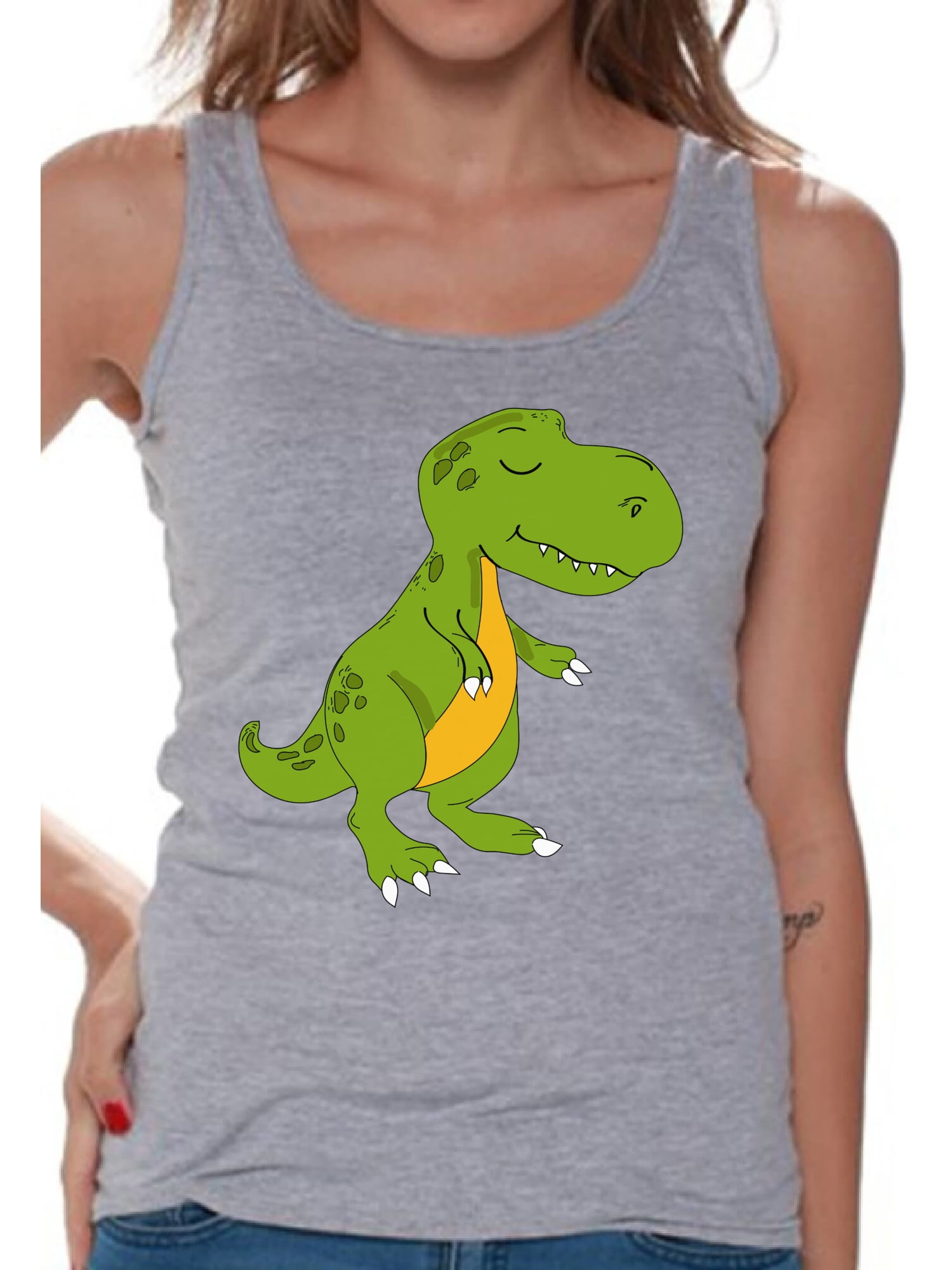 Awkward Styles Dinosaur Tanks T Rex Shirts for Women Tyrannosaurus Rex Tank Top Spirit Animal