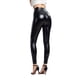 thumbnail image 2 of Qarigey Pantalones de cuero de cintura alta para mujer, pantalones de invierno para viajar, senderismo, fiesta, poliéster de PU, pantalones Prendas para la parte inferior del cuerpo SG, 2 of 6