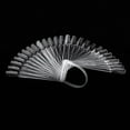 thumbnail image 2 of Gazechimp 3x32pcs Fan Shape Nail Display Polish Board Practice Stick Clear 3 Pcs, 2 of 8