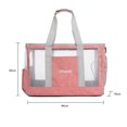 thumbnail image 3 of Carrier Dog Cats Bolso Transpirable Carrying Capsule Tote Suministros para mascotas (Rosa A) Likrtyny Libre de BPA, 3 of 7