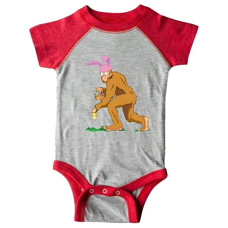 

Inktastic Bigfoot is the Easter Bunny Gift Baby Boy or Baby Girl Bodysuit
