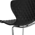 thumbnail image 3 of 4 Pk. Lowell Contemporary Design Black Plastic Stack Chair, 3 of 9