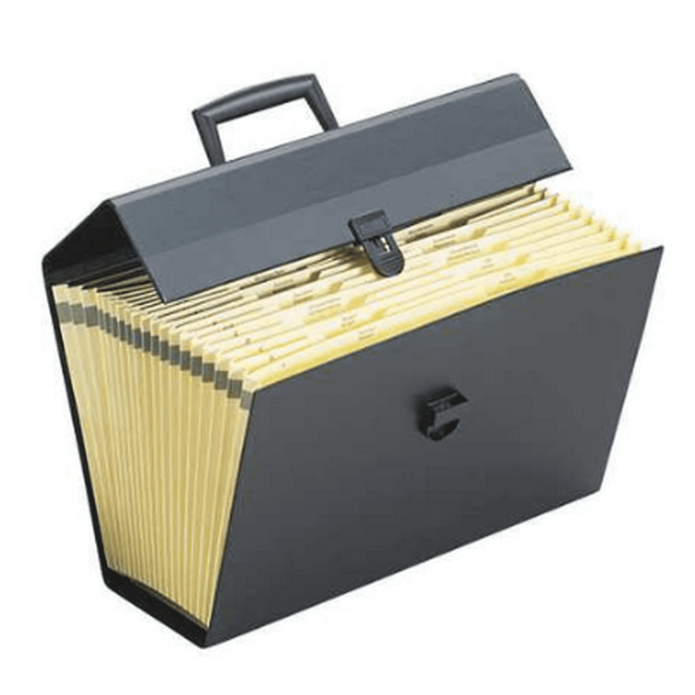 Pendaflex 15 accordian expansion file folder legal black walmart