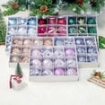 thumbnail image 1 of Ame 12pcs/lot 60mm Christmas Tree Decor Ball Baubles Xmas Party Hanging Ball Ornament Decoration Xmas Hanging Home Christmas Decor, 1 of 8