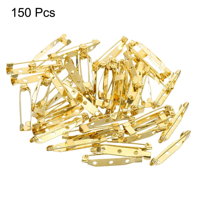 150 PCS Locking Pin Backs for Enamel Pins Brooch and Craft Making