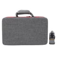 thumbnail image 2 of Controllers Hard Carrying Case, Large Capacity Protective Travel Storage Bag Fit for SLIM Console with Shoulder Strap, Grooves, Shock Absorbing Cotton, for Headset, USB Cables, 2 of 7