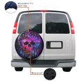 thumbnail image 4 of KAKALAD Galaxy Skull Dream Catcher Skull 02 Spare Tire Cover Universal Vehicle Accessories Buckle Car Tools 17”in, 4 of 6