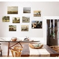 thumbnail image 5 of Horse Wall Art,Farmhouse Animal Horse Pictures Wall Decor Nature Landscape Vintage Oil Paintings on Canvas Prints - Mares and Foals in a River Landscape - Bedroom Bathroom Home Decoration 12 X 16 Inch, 5 of 6