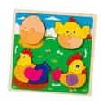 thumbnail image 4 of Rompecabezas de madera: Regalos para niños. Actividad interactiva para el desarrollo de la motricidad fina. Polluelo, 4 of 9