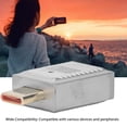 thumbnail image 4 of Convertidor USB Hembra a USB C Macho Adaptador Recto con Luz 10Gbps 120W Tipo C Convertidor para Smartphone Tabletas Portátiles ANGGREK Otros, 4 of 8