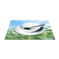 thumbnail image 3 of Ryvnso Placemats Set of 4 Summer Sunflower Field Dining Mats Heat-Resistant Non-Slip Washable Table Mat, 3 of 8