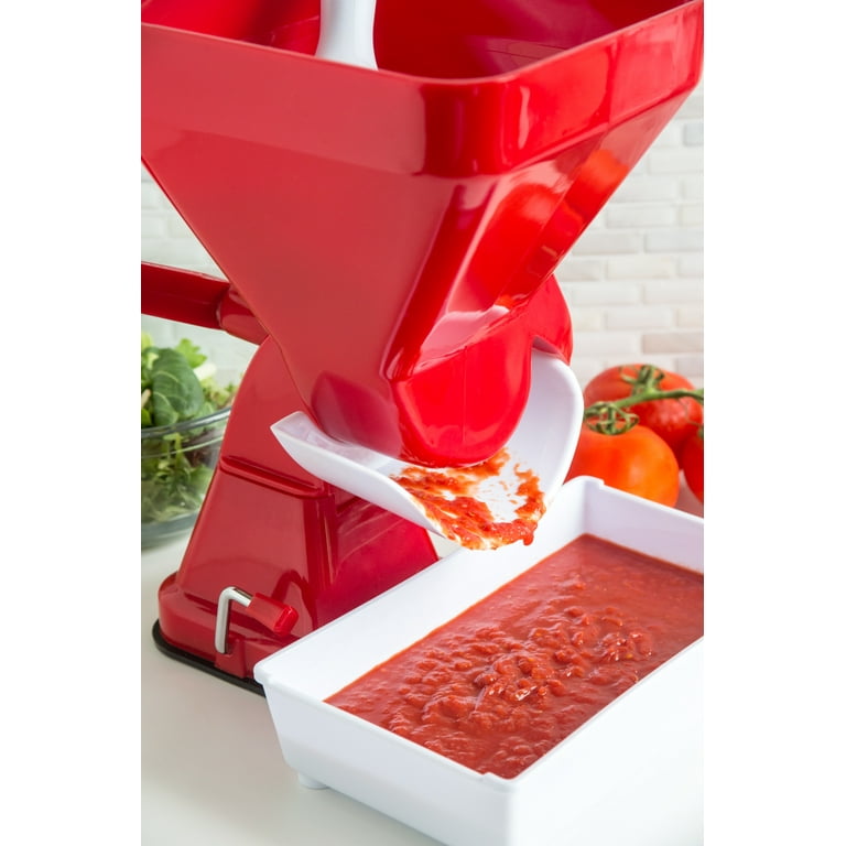 Tomato Press - Food Strainer - Tomato Sauce Maker  Food strainer, Gadgets  kitchen cooking, Tomato sauce