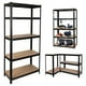 thumbnail image 1 of Estante Anaquel Organizador Metal 5 Niveles Hogar Oficina Color Negro, 1 of 8