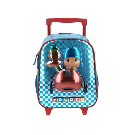 MOCHILA ORIGINAL POCOYO CON RUEDAS INFANTIL