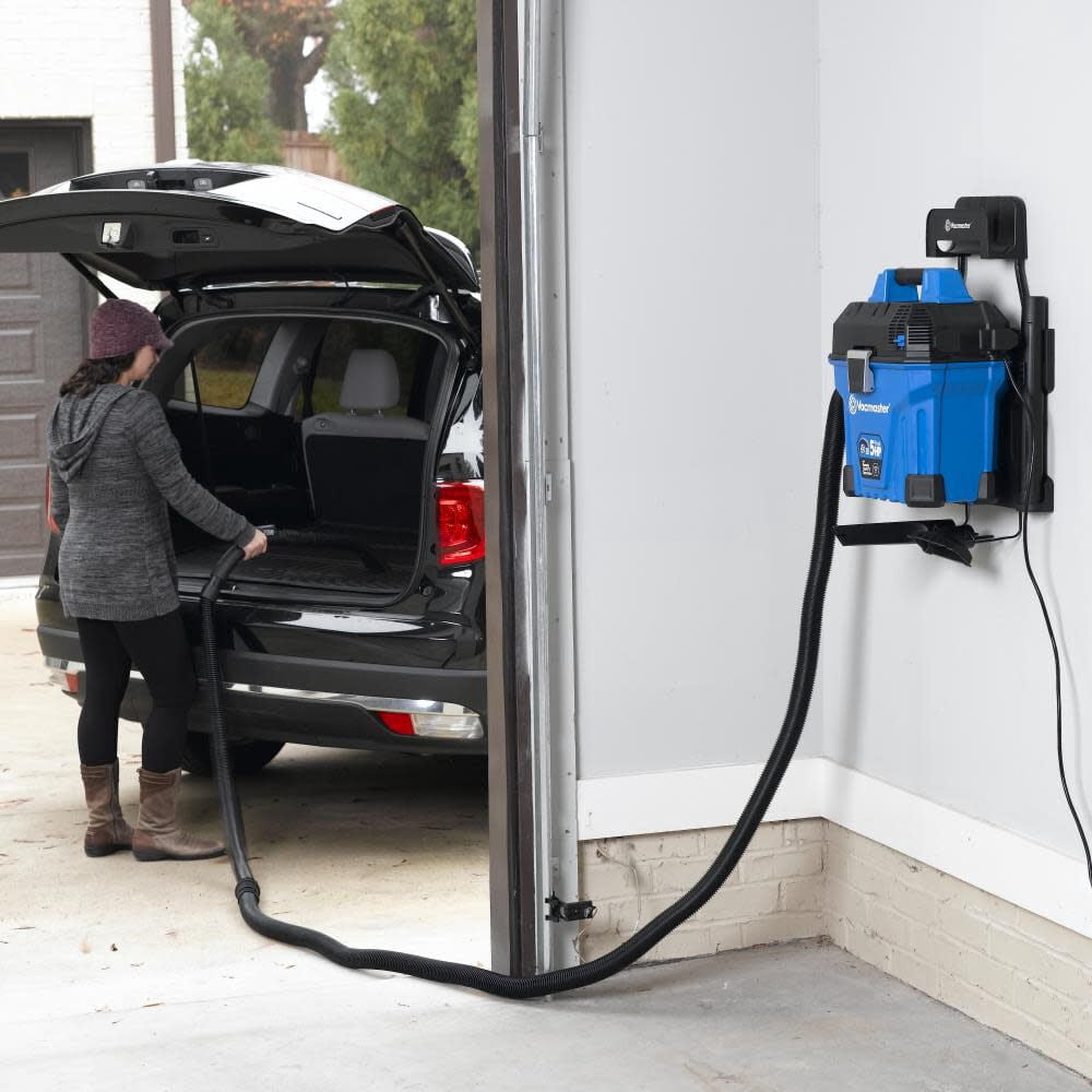 Vacmaster VWMB508 0101 Wall Mount Wet/Dry Vacuum, 5-Gallons*, 5 Peak HP** - Quantity 1
