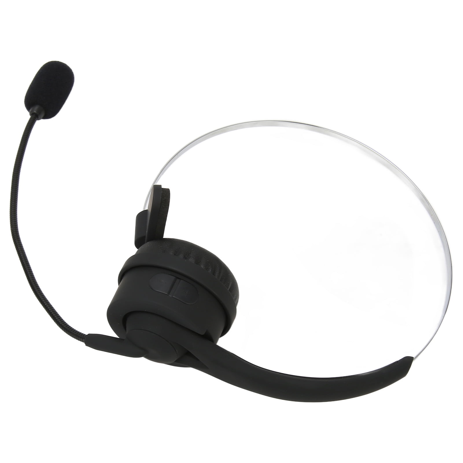 Bluetooth Telephone Headset Monaural Noise Cancelling Volume Adjustable Business Headset with Microphone Charging Base