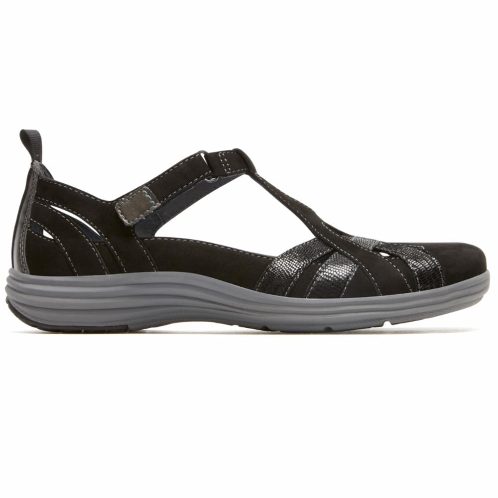 Aravon Women's Fisherman Black 11 2A US Walmart Canada