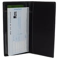 thumbnail image 3 of Men's Genuine Buffalo Leather Long Basic Checkbook Cover RFID Blocking, 3 of 32